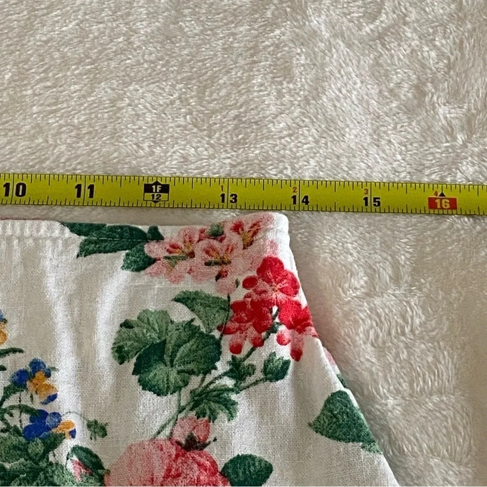 OLD NAVY / Floral Linen Blend Mini Skirt Size M